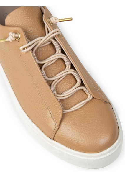 Kadın Bej Hakiki Deri Sneaker Ayakkabı - R2401ZBEJC01 indirimleri