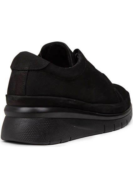 Kadın Hakiki Nubuk Siyah Günlük Ayakkabı - N1054ZSYHC01 fiyatları