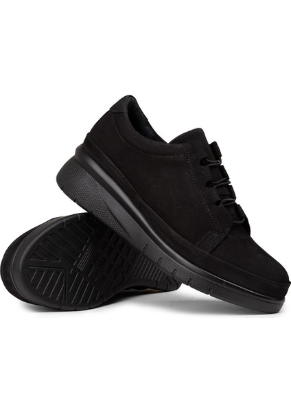 Kadın Hakiki Nubuk Siyah Günlük Ayakkabı - N1054ZSYHC01 modelleri