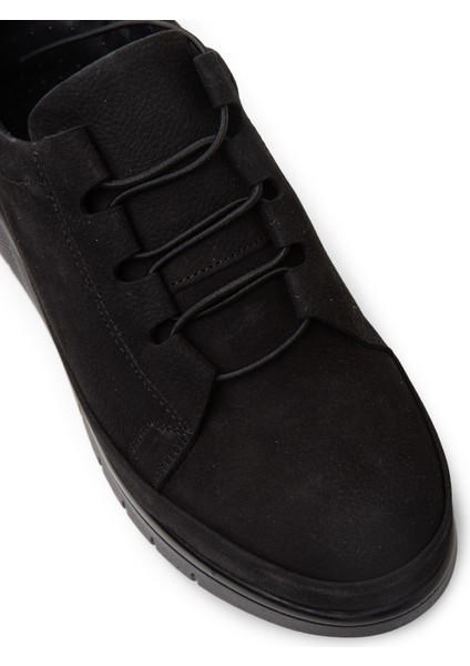Kadın Hakiki Nubuk Siyah Günlük Ayakkabı - N1054ZSYHC01 indirimleri