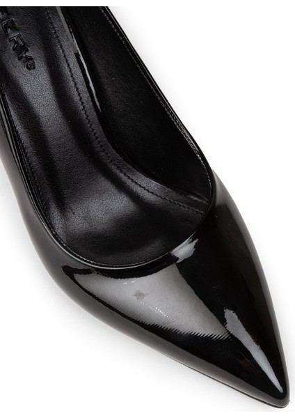 Kadın Rugan Siyah Stiletto - K0200ZSYHC01 fırsatları