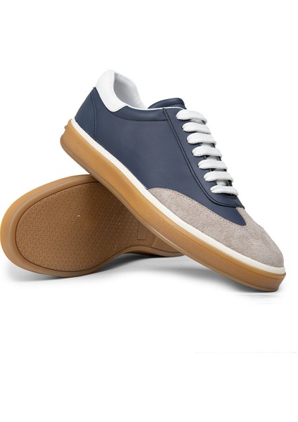Erkek Hakiki Deri Lacivert Günlük Ayakkabı - 01997MLCVC01 modelleri