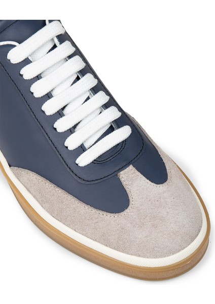 Erkek Hakiki Deri Lacivert Günlük Ayakkabı - 01997MLCVC01 indirimleri