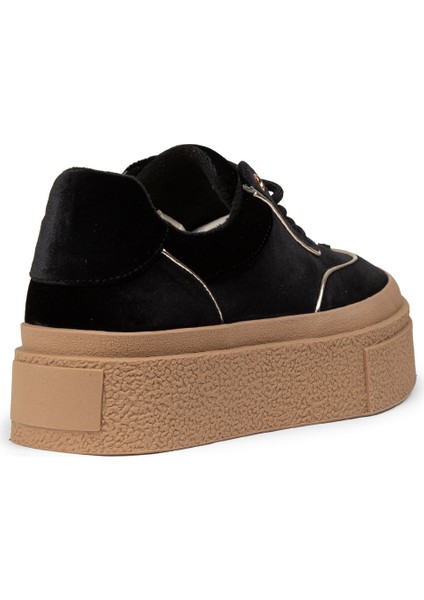 Kadın Siyah Sneaker Ayakkabı - 25330ZSYHC01 fiyatları
