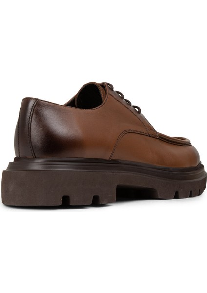Erkek Hakiki Deri Taba Rengi Günlük Ayakkabı - 01981MTBAE03 modelleri