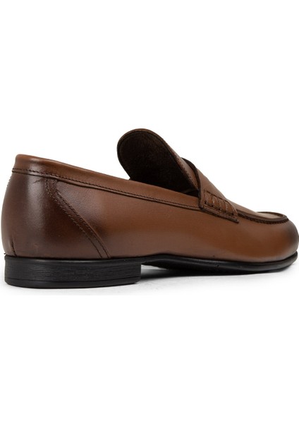 Erkek Taba Rengi Hakiki Deri Makosen - 01538MTBAC02 modelleri