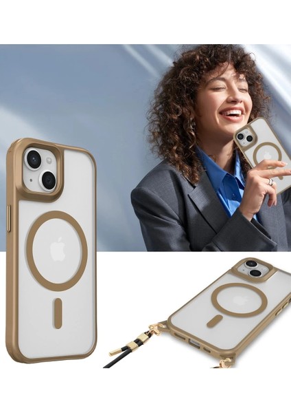 iPhone 14 Kılıf Enka Magsafe Silikon Kılıf - Şeffaf modelleri