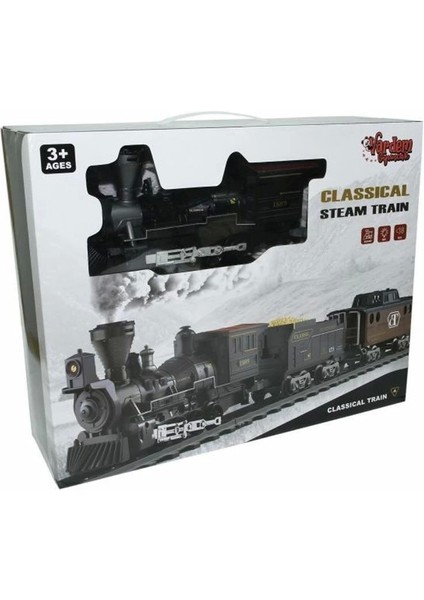 FF-1613A Işıklı ve Sesli Classic Buharlı Tren indirimleri