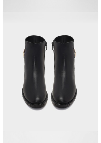 Lesidi-Tr Bot Düz Bot - Siyah