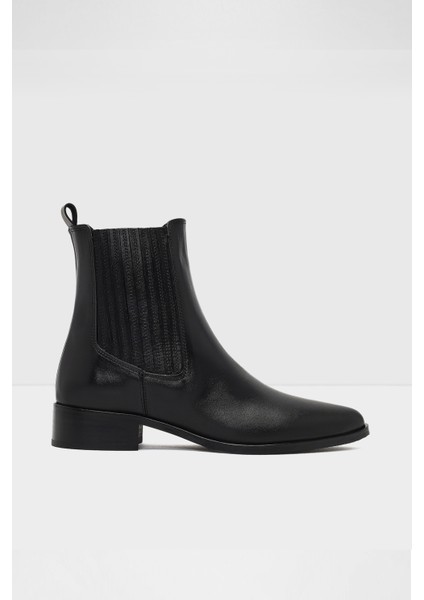 Mino-Tr Bot Düz Bot - Siyah