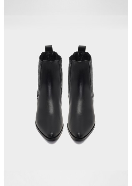 Mino-Tr Bot Düz Bot - Siyah