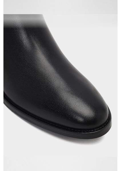 Buzen-Tr Bot Düz Bot - Siyah indirimleri