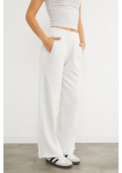 Yanları Şeritli Palazzo Eşofman Altı fırsatları