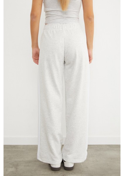 Yanları Şeritli Palazzo Eşofman Altı