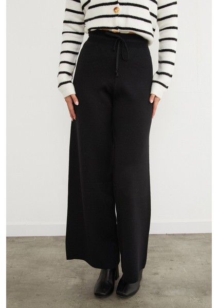 Beli Lastikli Palazzo Triko Pantolon fiyatları