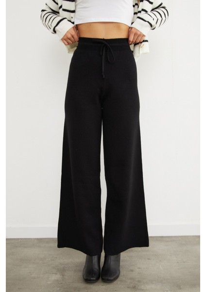 Beli Lastikli Palazzo Triko Pantolon fırsatları