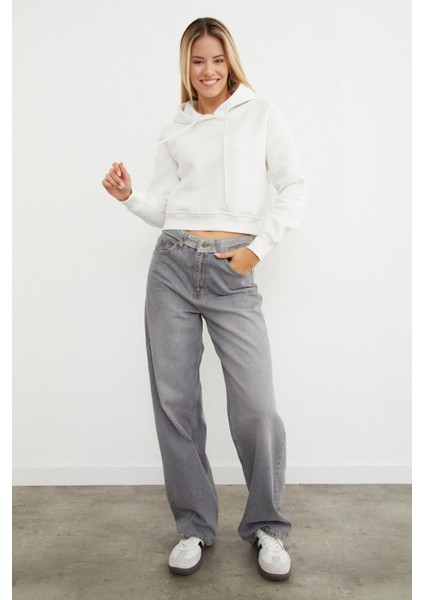 3 Iplik Basic Kapüşonlu Sweatshirt modelleri