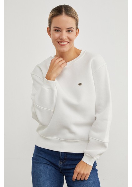 3 Iplik Metal Aksesuar Detaylı Sweatshirt fiyatları