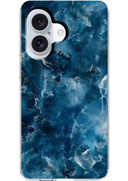 iPhone 17 Mermer Yumuşak Tpu Telefon Kılıfı (Yurt Dışından)