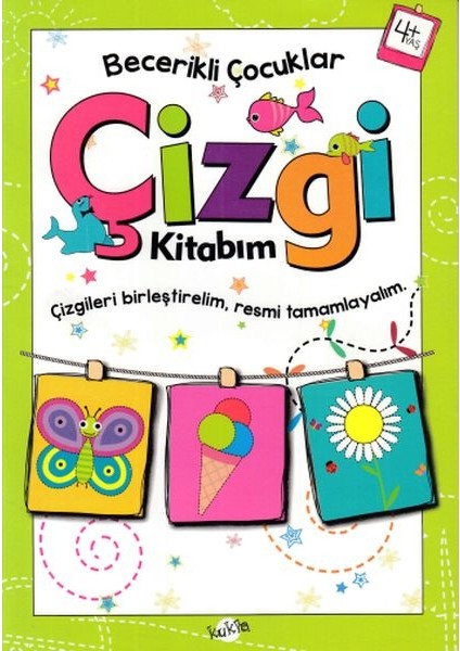 Becerikli Çocuklar - Çizgi Kitabım (4+ Yaş)
