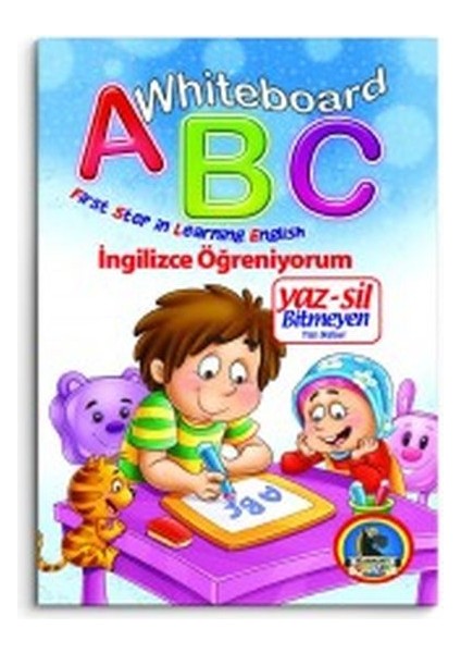 Whiteboard Abc First Step In Learning English / Yaz-Sil Bitmeyen Yazı Defteri