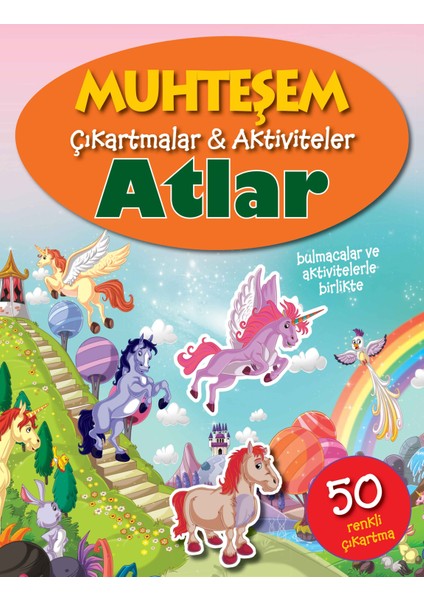 Muhteşem Çıkartmalar ve Aktiviteler - Atlar