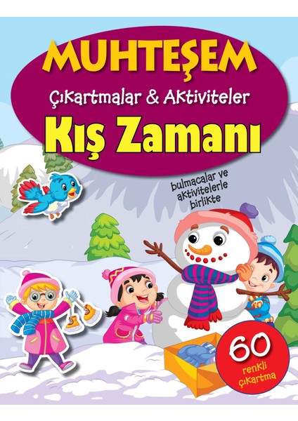 Muhteşem Çıkartmalar ve Aktiviteler - Kış Zamanı