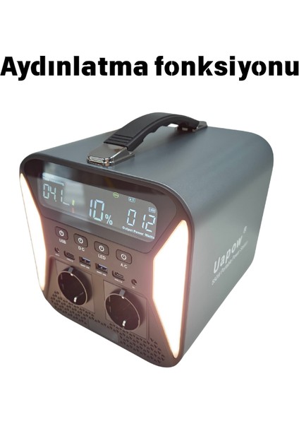 500WH(135200) Taşınabilir Elektrik Deposu | Taşınabilir Güç Kaynağı (Ithalatçı Garantisi) fırsatları