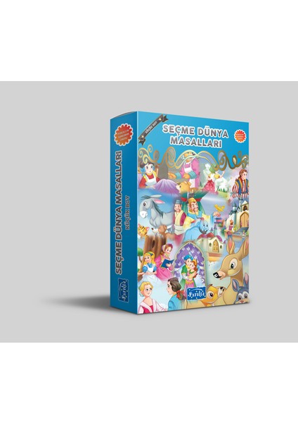 Seçme Dünya Masalları - 25 Li Set Küçük Boy