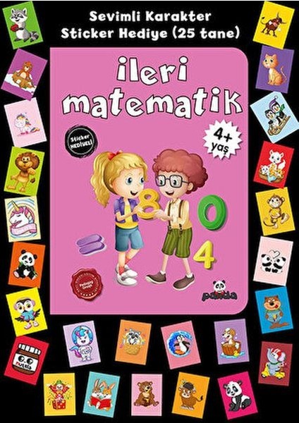 Stickerlı 4+ Yaş Ileri Matematik