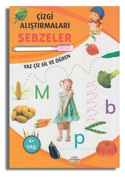 Çizgi Alıştırmaları Sebzeler