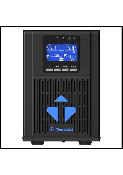 Neoline 1000, 1 Kva Online 1f/1f Ups, (900040100) (2X9A Akü)
