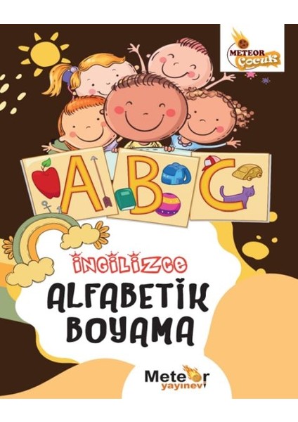 Ingilizce Alfabetik Boyama Kitabı