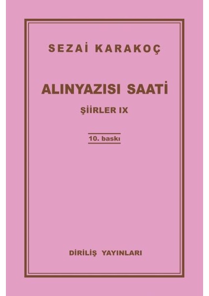 Şiirler 9 - Alınyazısı Saati