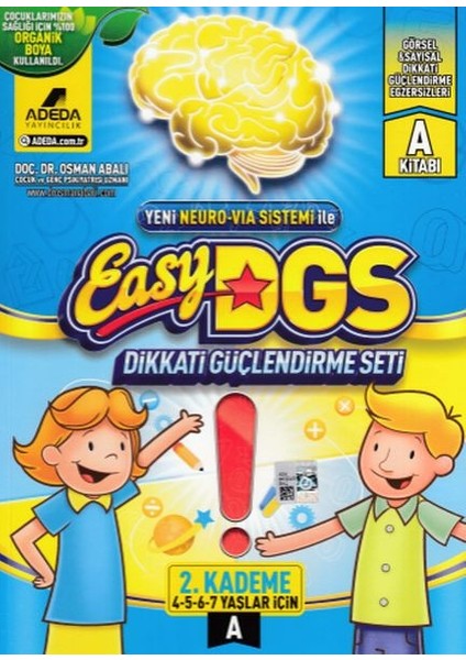 Easy Dikkati Güçlendirme Seti 4-7 Yaş A Kitapçığı