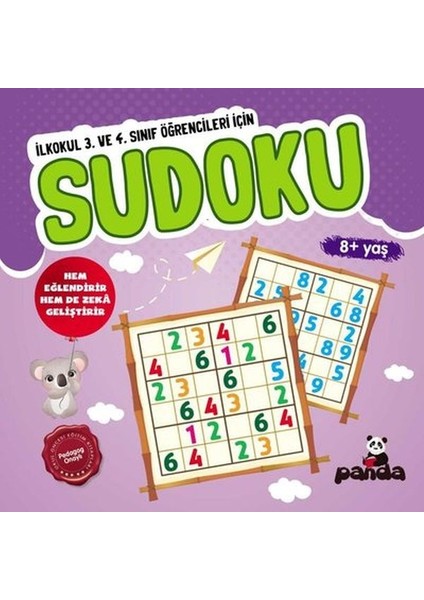Sudoku 8+ Yaş - Ilkokul 3. ve 4. Sınıf Öğrencileri Için