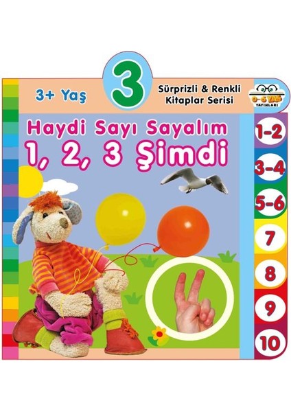 Haydi Sayı Sayalım 1,2,3 Şimdi (3+Yaş)