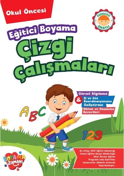 Eğitici Boyama - Çizgi Çalışmaları