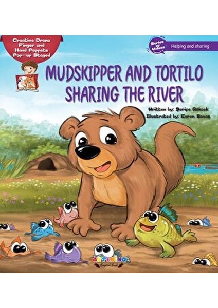 Mudskipper And Tortilo Sharing The River Creative Drama Finger And Hand Puppets Pop-Up Staged