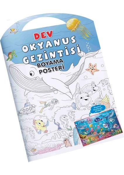 Okyanus Gezintisi Dev Boyama Posteri