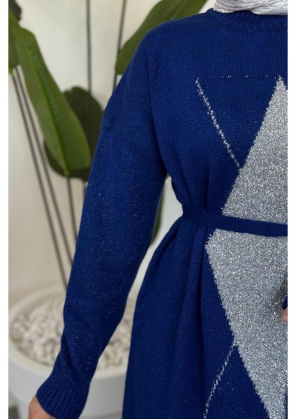 Nobile Yıldız Simli Triko Elbise Sax fırsatları