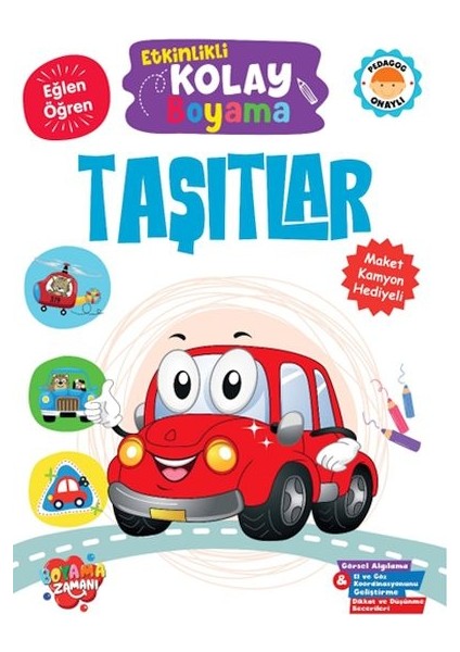 Etkinlikli Kolay Boyama – Taşıtlar