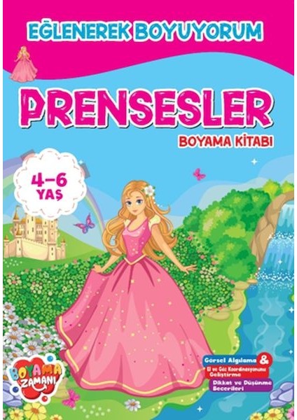 Eğlenerek Boyuyorum Prensesler