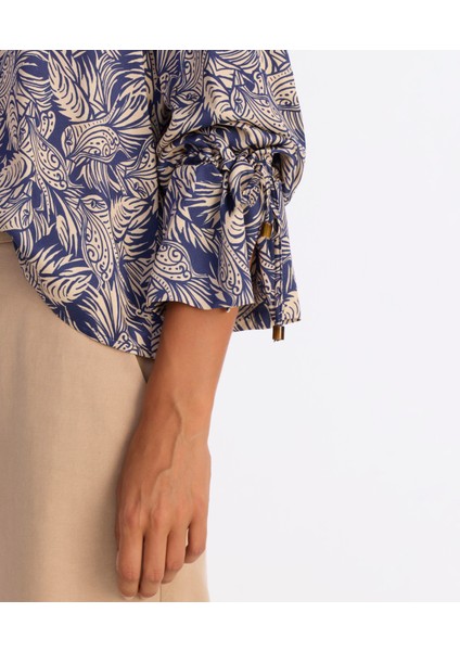 Regular V Yaka Uzun Kol Bluz indirimleri