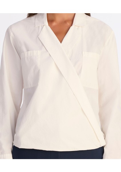 Regular Kırlangıç Yaka Uzun Kol Bluz modelleri