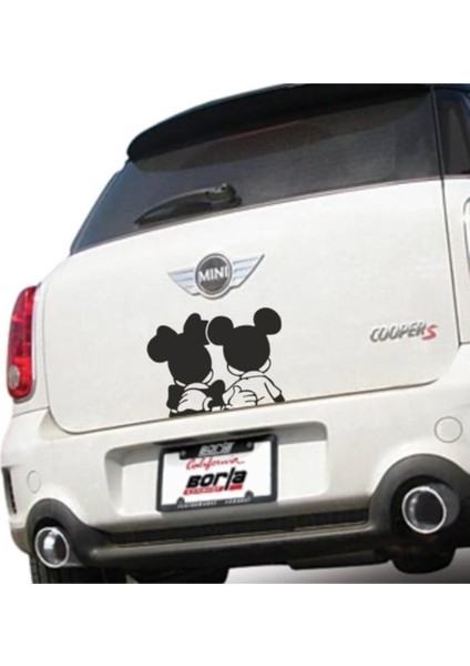 Micky And Minnie Sticker 10 x 7 cm fiyatları