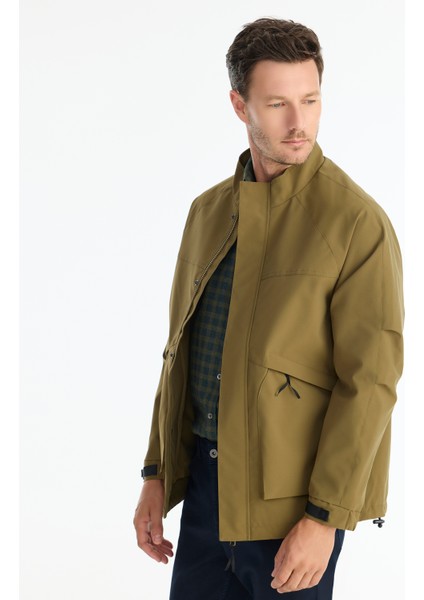 Regular Dik Yaka Uzun Kol Mont modelleri