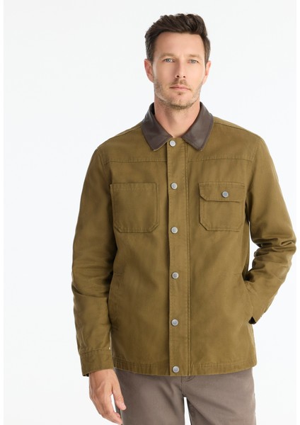 Regular Gömlek Yaka Uzun Kol Ceket