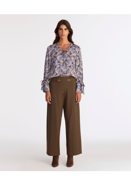 Wide Leg Yüksek Bel Pantolon