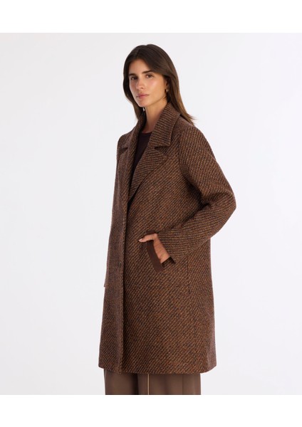 Regular Ceket Yaka Uzun Kol Palto fiyatları